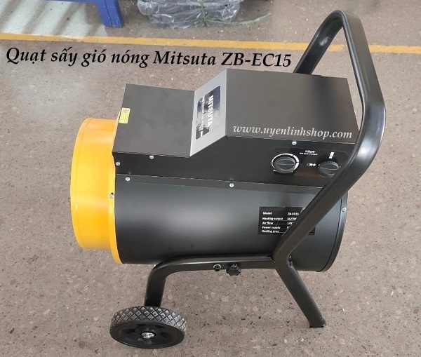 Quạt sấy gió nóng Mitsuta ZB-EC15