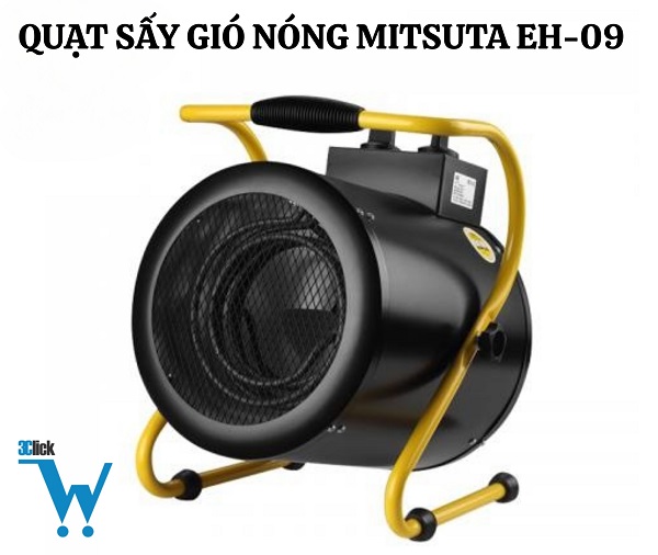 Quạt sấy gió nóng Mitsuta EH-09