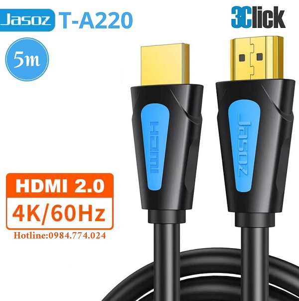 Dây cáp HDMI Jasoz 5m T-A220