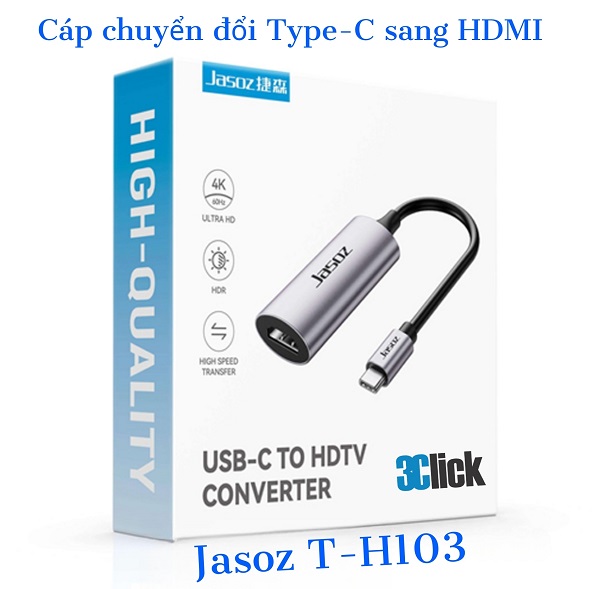 Bộ chuyển đổi type-C sang HDMI Jasoz T-H103