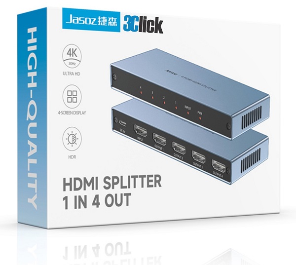Bộ chia HDMI 1 ra 4 Jasoz T-G177
