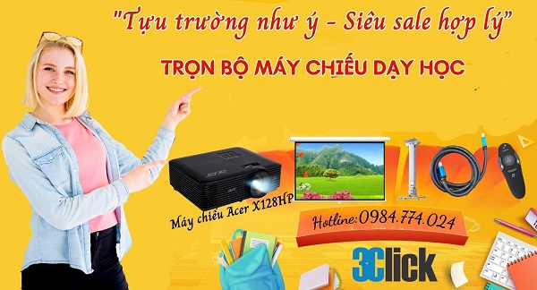 Máy chiếu dạy học trọn gói