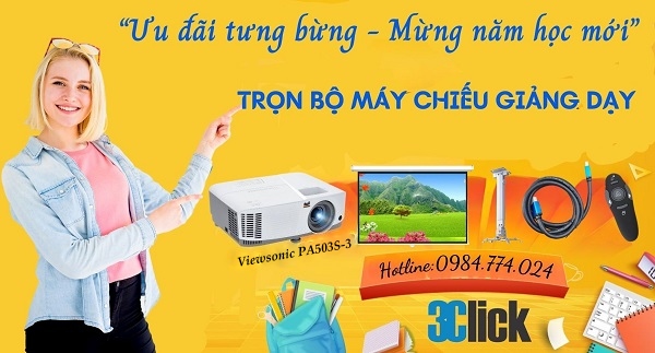 Máy chiếu dạy học trọn gói