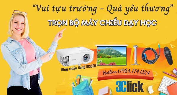 Máy chiếu dạy học trọn gói