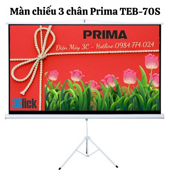 Màn chiếu 3 chân Prima TEB-70S