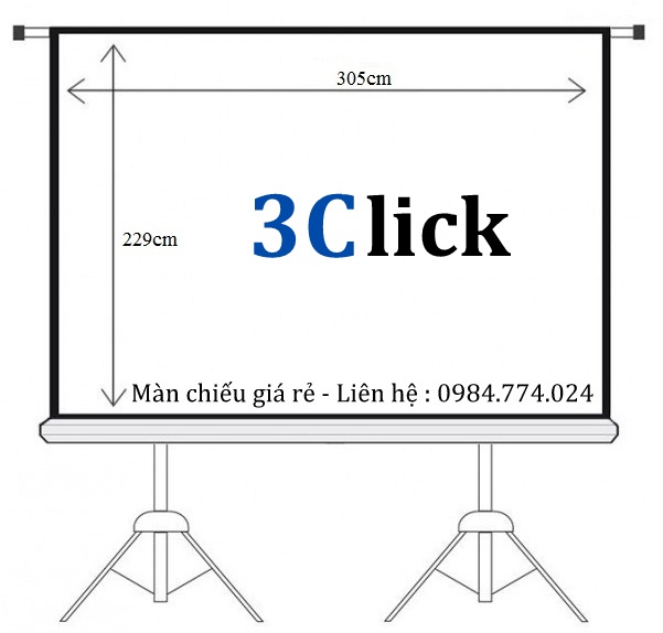 Màn chiếu 3 chân Prima PW-150TS