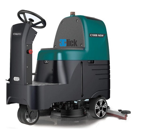 Máy chà sàn ngồi lái Clepro C100B New