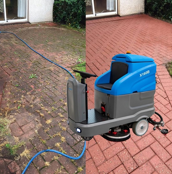 Máy chà sàn ngồi lái CleproX X160B