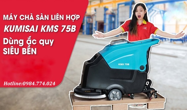 Máy chà sàn liên hợp Kumisai KMS 75B