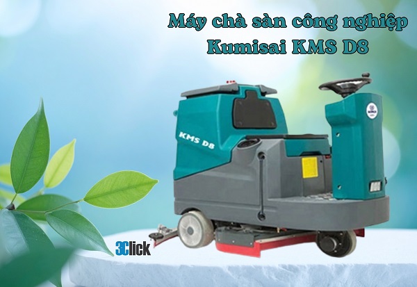 Máy chà sàn ngồi lái Kumisai KMS D8