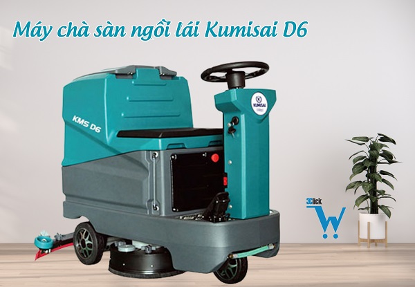 Máy chà sàn ngồi lái Kumisai KMS D6