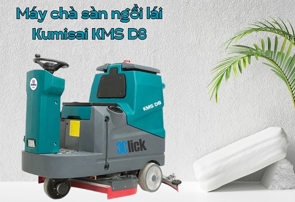 Máy chà sàn ngồi lái Kumisai KMS D8