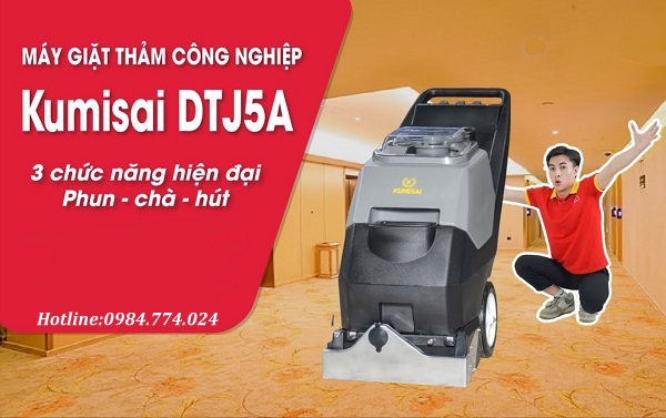 Máy giặt thảm Kumisai DTJ5A