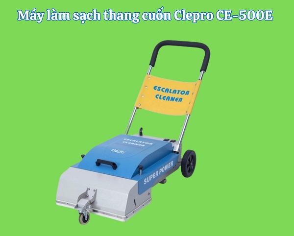 Máy vệ sinh thang cuốn Clepro CE-500E