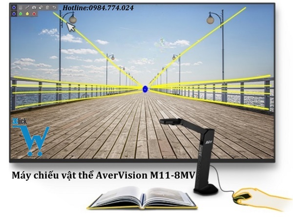 Máy soi vật thể AverVision M11-8MV