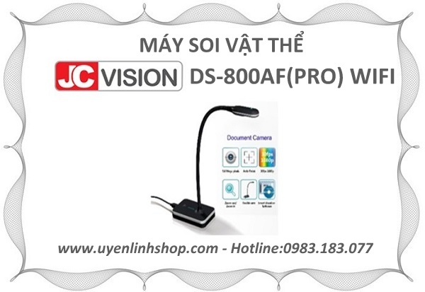 Máy chiếu vật thể JCVISION DS-800AF(PRO) WIFI