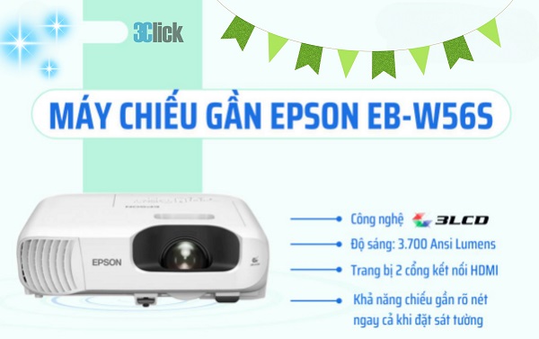 Máy chiếu gần Epson EB-W56S