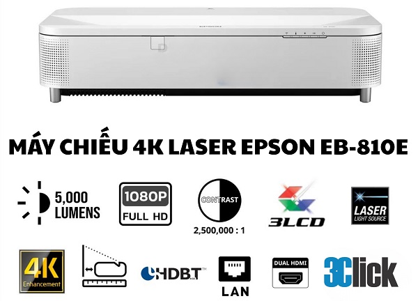 Máy Chiếu Laser Epson EB-810E