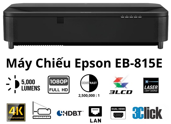 Máy chiếu laser Epson EB-815E