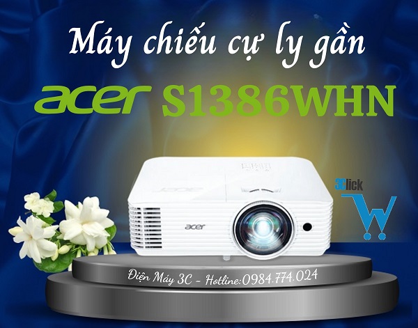 Máy chiếu gần Acer S1386WHN