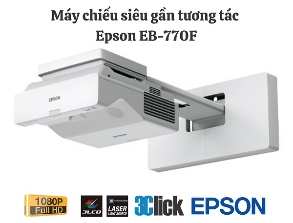 Máy Chiếu Siêu Gần Epson EB-770F