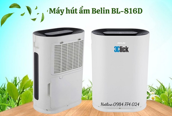 Máy hút ẩm gia đình Belin BL-816D