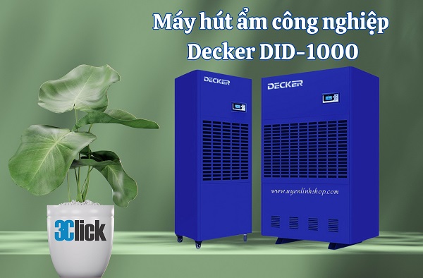 Máy hút ẩm công nghiệp Decker DID-1000