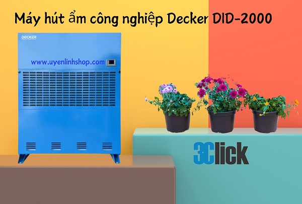 Máy hút ẩm công nghiệp Decker DID-2000