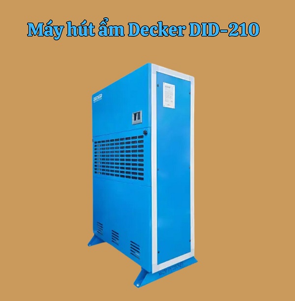 Máy hút ẩm công nghiệp Decker DID-210