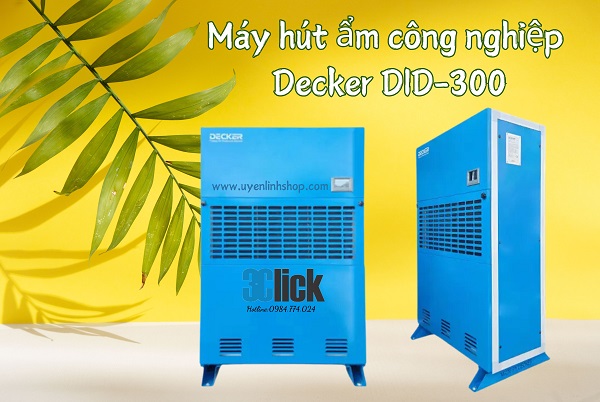 Máy hút ẩm công nghiệp Decker DID-300