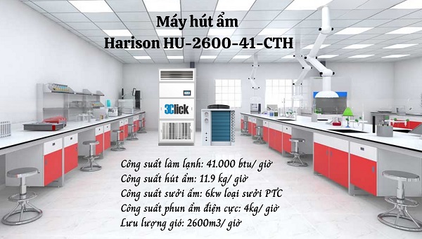 Máy hút ẩm Harison HU-2600-41-CTH