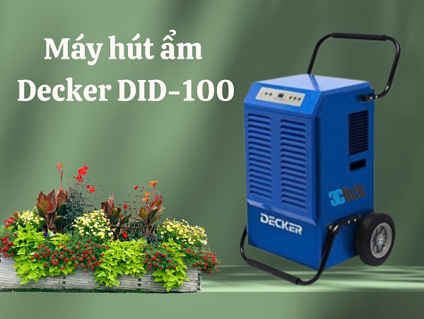 Máy hút ẩm công nghiệp Decker DID-100