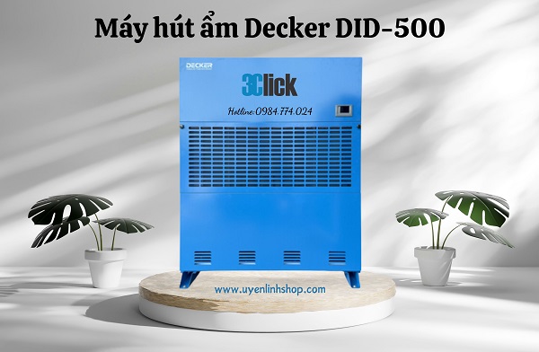 Máy hút ẩm công nghiệp Decker DID-500