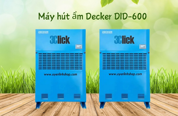 Máy hút ẩm công nghiệp Decker DID-600