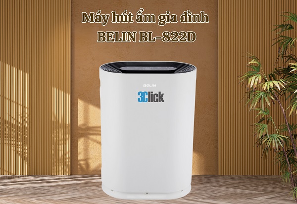 Máy hút ẩm gia đình Belin BL-822D
