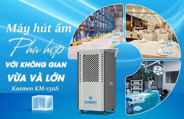 Máy hút ẩm công nghiệp Kosmen KM-150S