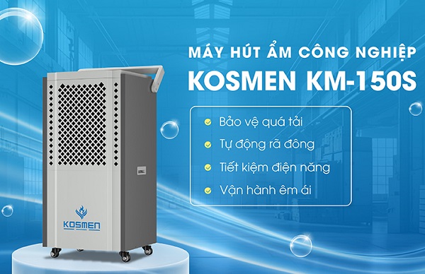 Máy hút ẩm công nghiệp Kosmen KM-150S