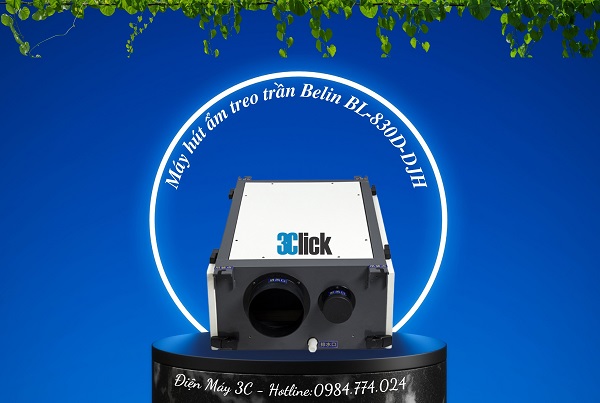Máy hút ẩm treo trần Belin BL-830D-DJH