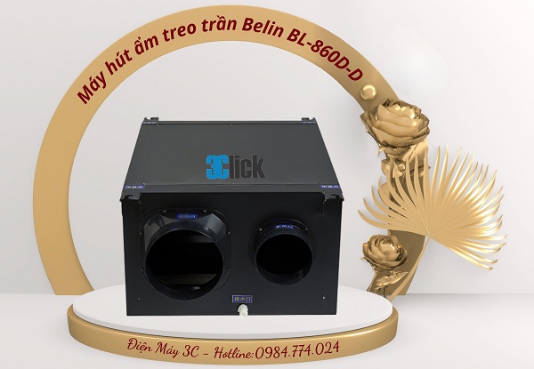 Máy hút ẩm treo trần Belin BL-860D-D