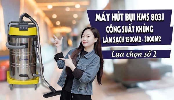 Máy hút bụi công nghiệp Kumisai KMS803J