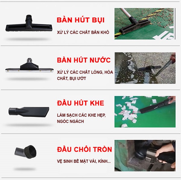 Máy hút bụi công nghiệp Kumisai KMS802J-3
