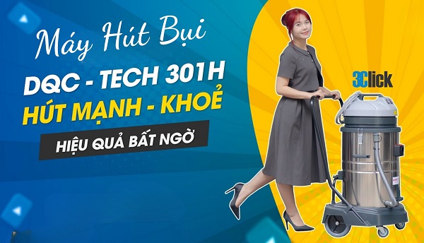 Máy hút bụi công nghiệp DQC-TECH 301H