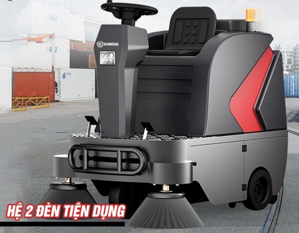 Máy quét rác ngồi lái Kumisai KMS-GS1