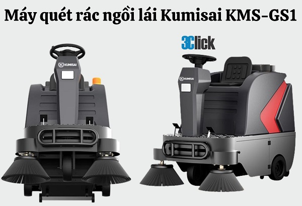 Máy quét rác ngồi lái Kumisai KMS-GS1
