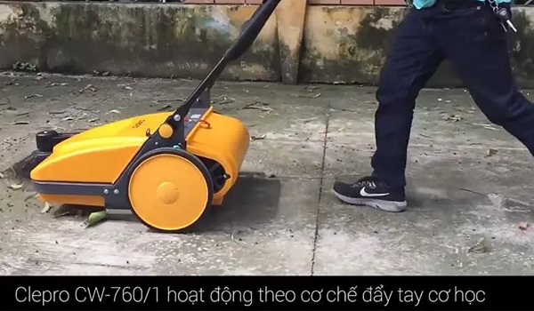 Máy quét rác Clepro CW-760/1