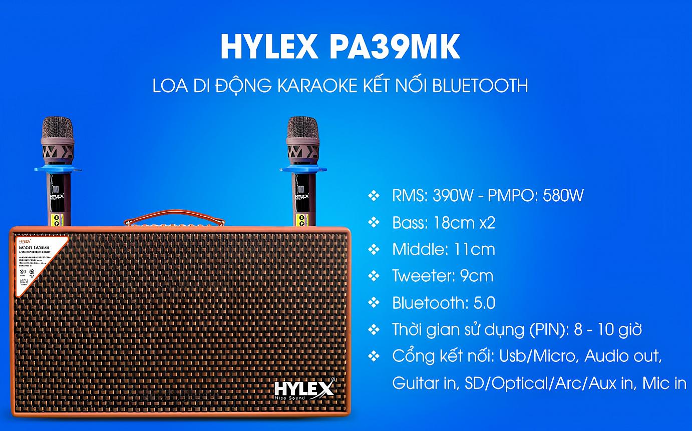 Loa di động Hylex PA39MK