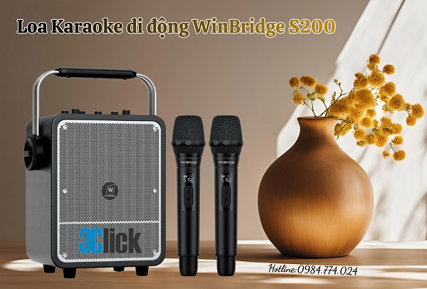 Loa Karaoke Di Động WinBridge S200