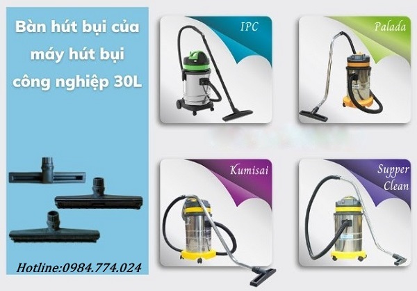 Bàn hút bụi của máy hút bụi 30 lít