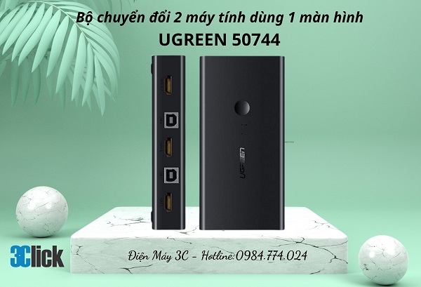 Bộ chuyển đổi 2 máy tính dùng 1 màn hình HDMI