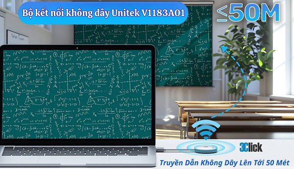 Bộ thu phát không dây Unitek V1183A01